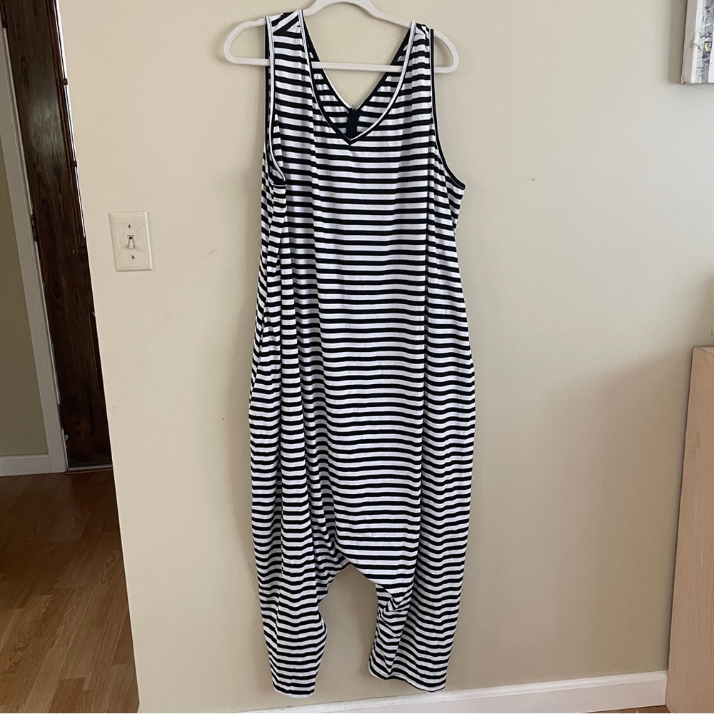 Striped Jumpsuit